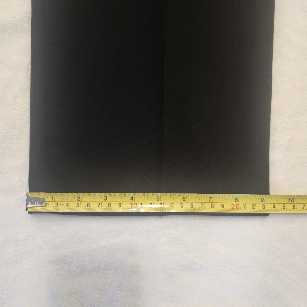 MANGO CESARW Straight-Leg Trousers Size 38 (US 6) Black NWT - Picture 9 of 15